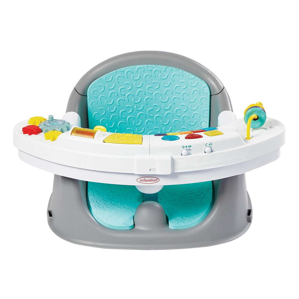 Transform Your Child's Experience with the 3-in-1 Music & Lights Discovery Seat: A Fun and Functional Booster for Play, Meals, and More!