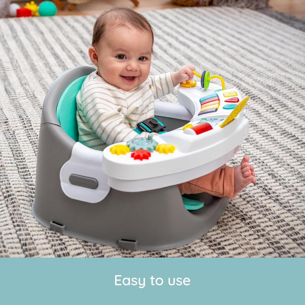 Transform Your Child's Experience with the 3-in-1 Music & Lights Discovery Seat: A Fun and Functional Booster for Play, Meals, and More!