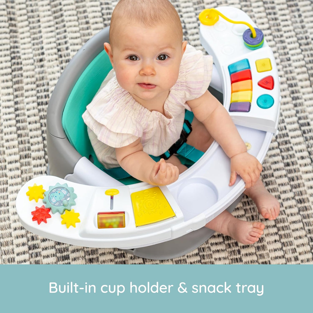 Transform Your Child's Experience with the 3-in-1 Music & Lights Discovery Seat: A Fun and Functional Booster for Play, Meals, and More!