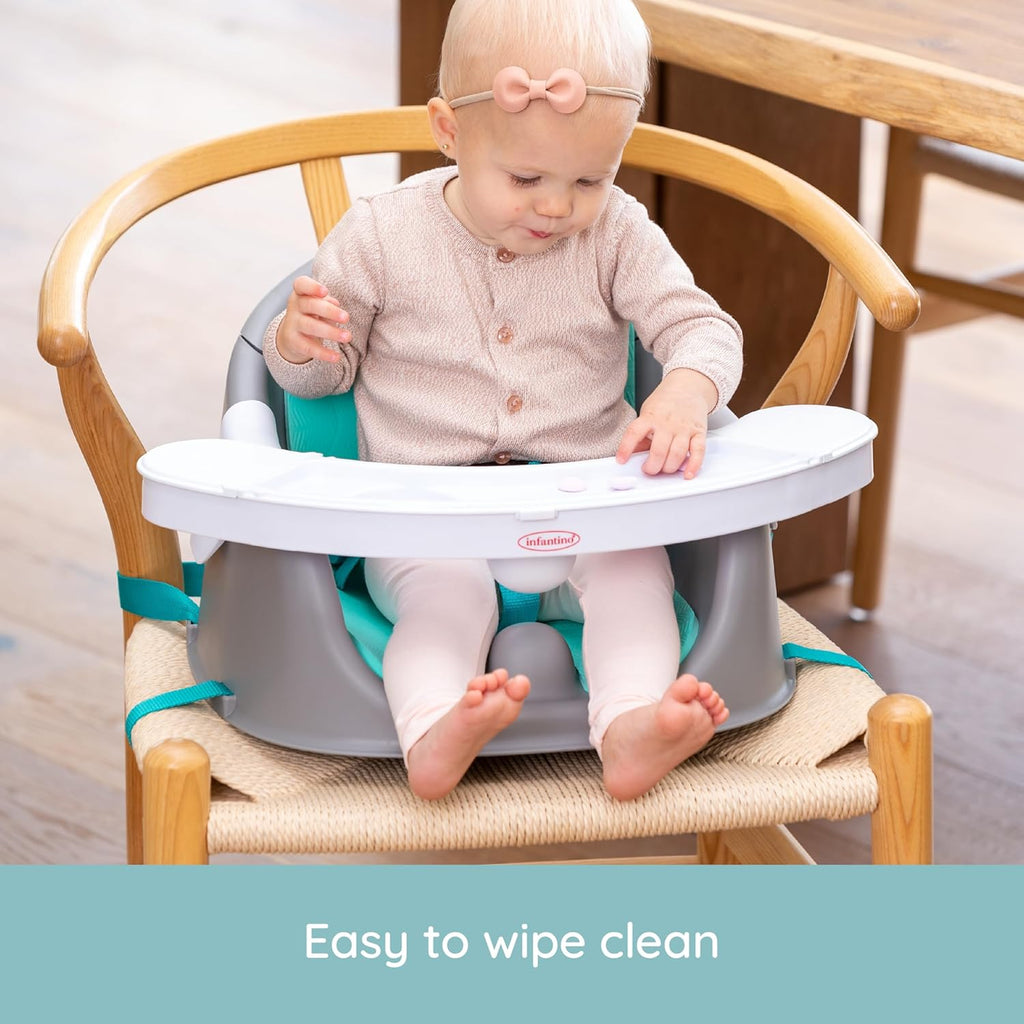 Transform Your Child's Experience with the 3-in-1 Music & Lights Discovery Seat: A Fun and Functional Booster for Play, Meals, and More!