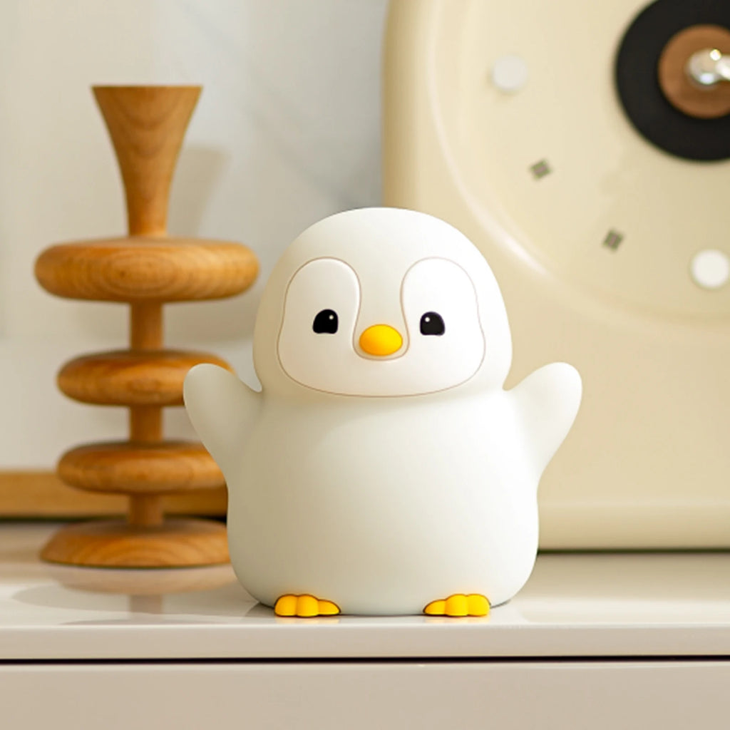 Delightful Penguin Rechargeable Night Light - Perfect for Kids' Rooms and Breastfeeding Comfort