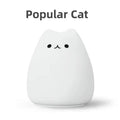 Adorable Cat Design Color Changing Night Light - 7 Soothing Colors for a Cozy Sleep